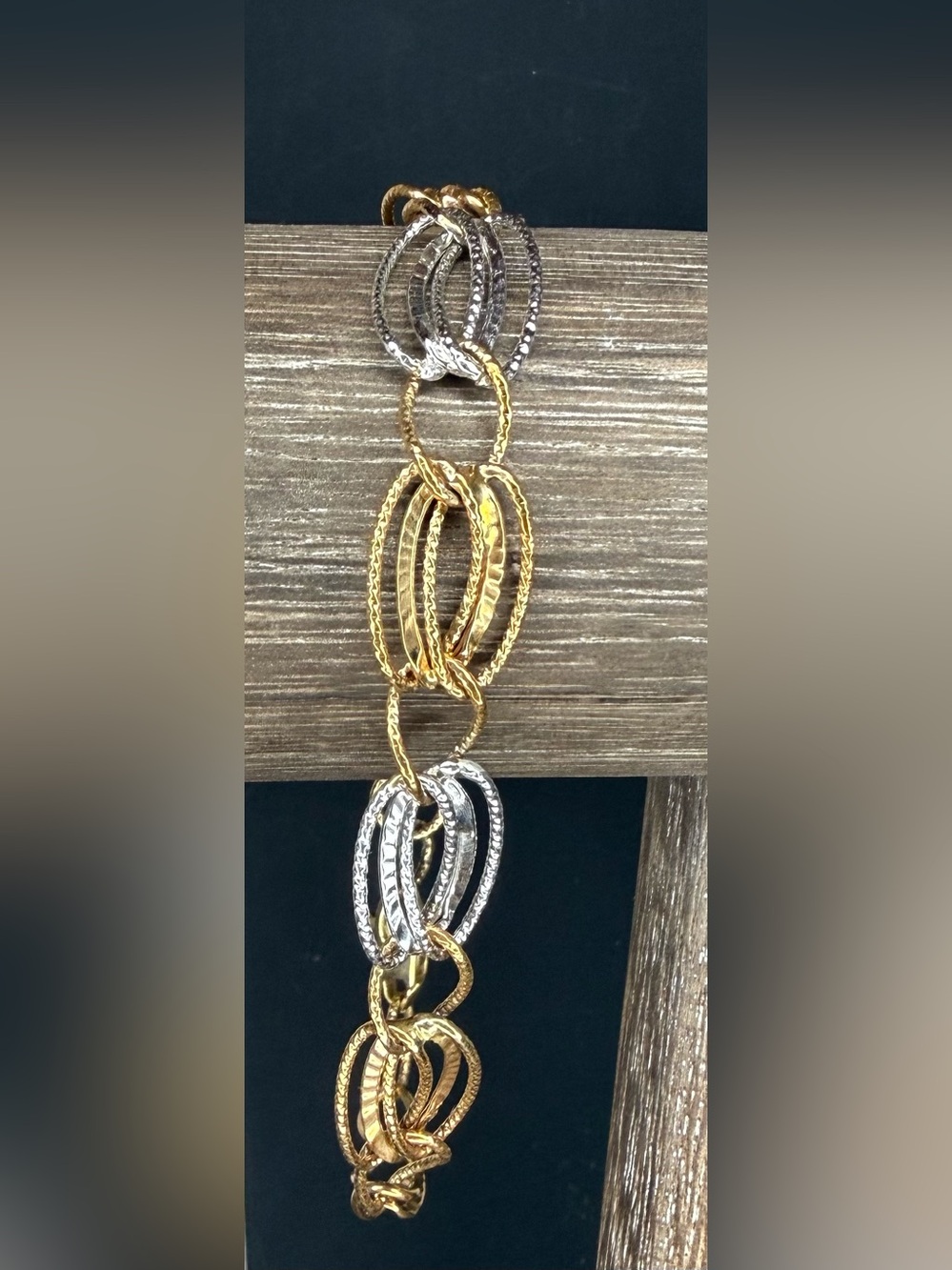 Two-tone 14k Bracelet
